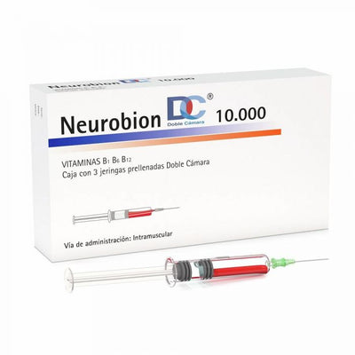 Neurobion DC Solución Inyectable 10.000UI - Farmacias Curie