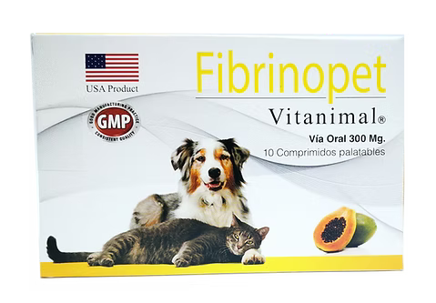 Fibrinopet - 10 Comprimidos Masticables - Farmacias Curie