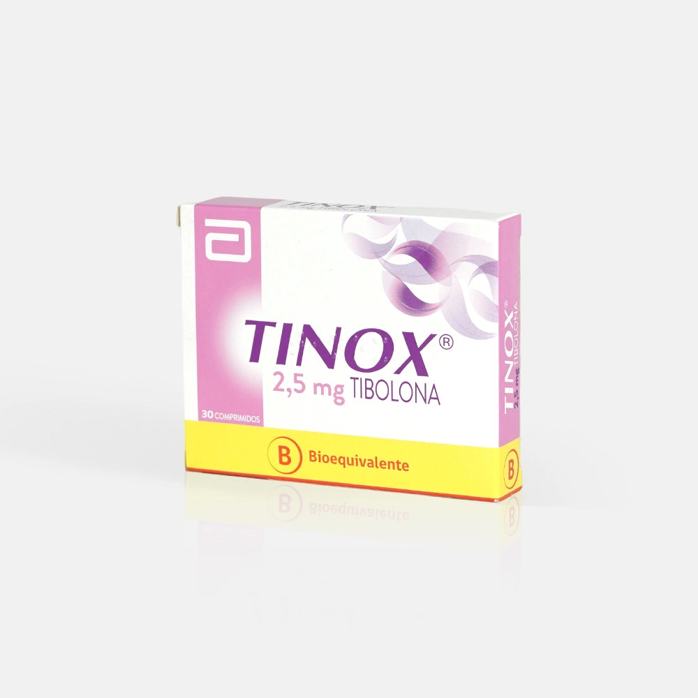 Tinox 2,5mg - 30 Comprimidos - Farmacias Curie
