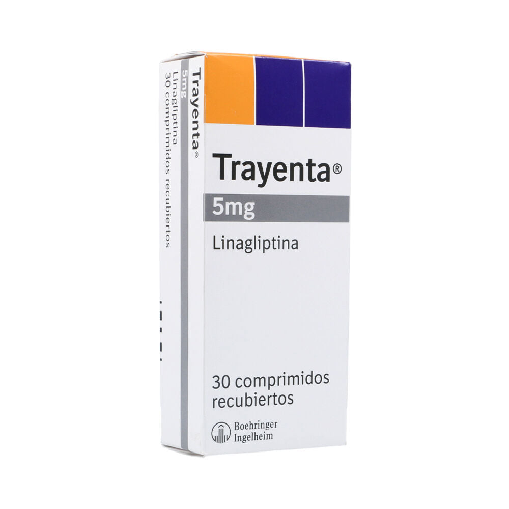 Trayenta Comprimidos Recubiertos 5mg - Farmacias Curie