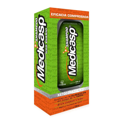 Medicasp Shampoo Ketoconazol 1% - 130 mL - Farmacias Curie