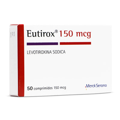 Eutirox 150mcg - 50 Comprimidos - Farmacias Curie
