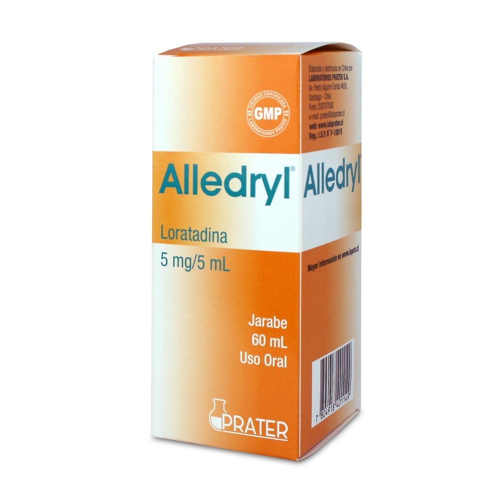 Alledryl Jarabe - Farmacias Curie