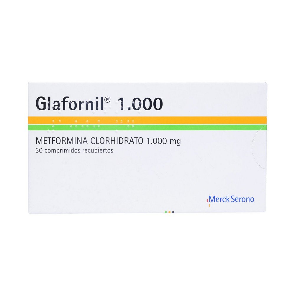Glafornil Comprimidos Recubiertos 1000mg - Farmacias Curie