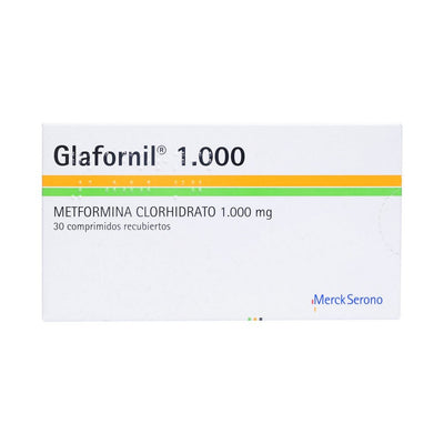 Glafornil Comprimidos Recubiertos 1000mg - Farmacias Curie