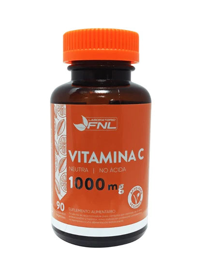 Vitamina C No Ácida 1000mg x 90 cápsulas - Farmacias Curie