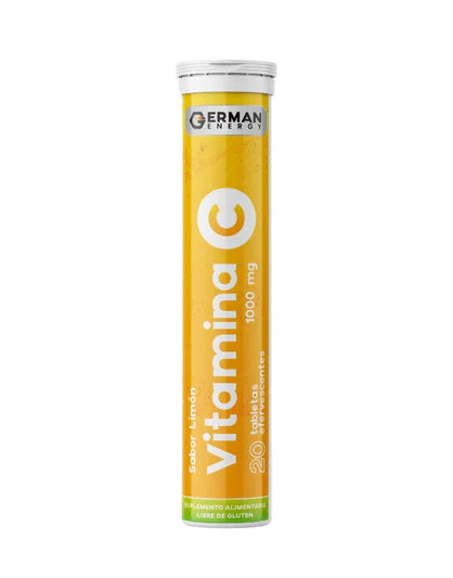 Vitamina C 1000mg Limón - 20 Comprimidos Efervescentes - Farmacias Curie