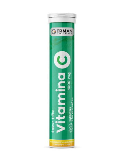 Vitamina C 1000mg Piña - 20 Comprimidos Efervescentes - Farmacias Curie