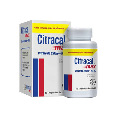 Citracal Max - 60 Comprimidos Recubiertos - Farmacias Curie