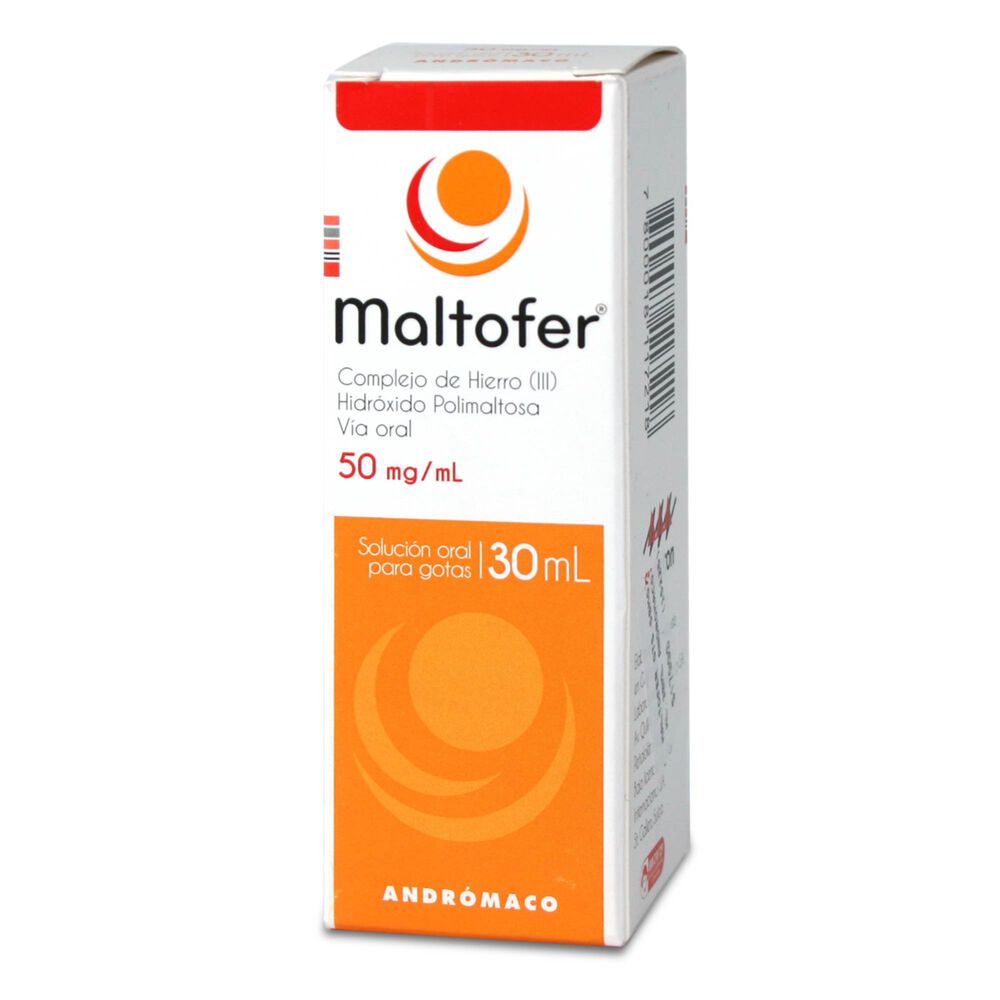 Maltofer Solución Oral para Gotas 50mg/ml - Farmacias Curie