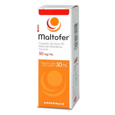 Maltofer Solución Oral para Gotas 50mg/ml - Farmacias Curie