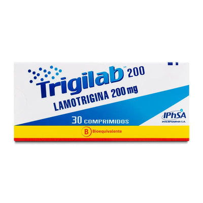 Trigilab 200mg - 30 Comprimidos - Farmacias Curie