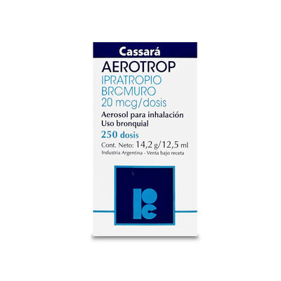 Aerotrop Inahalador 20mcg - 250 Dosis - Farmacias Curie