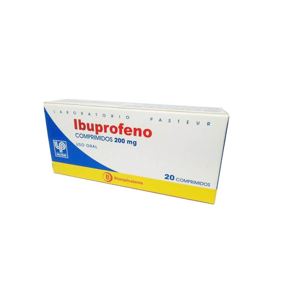 Ibuprofeno Comprimidos 200mg - Farmacias Curie