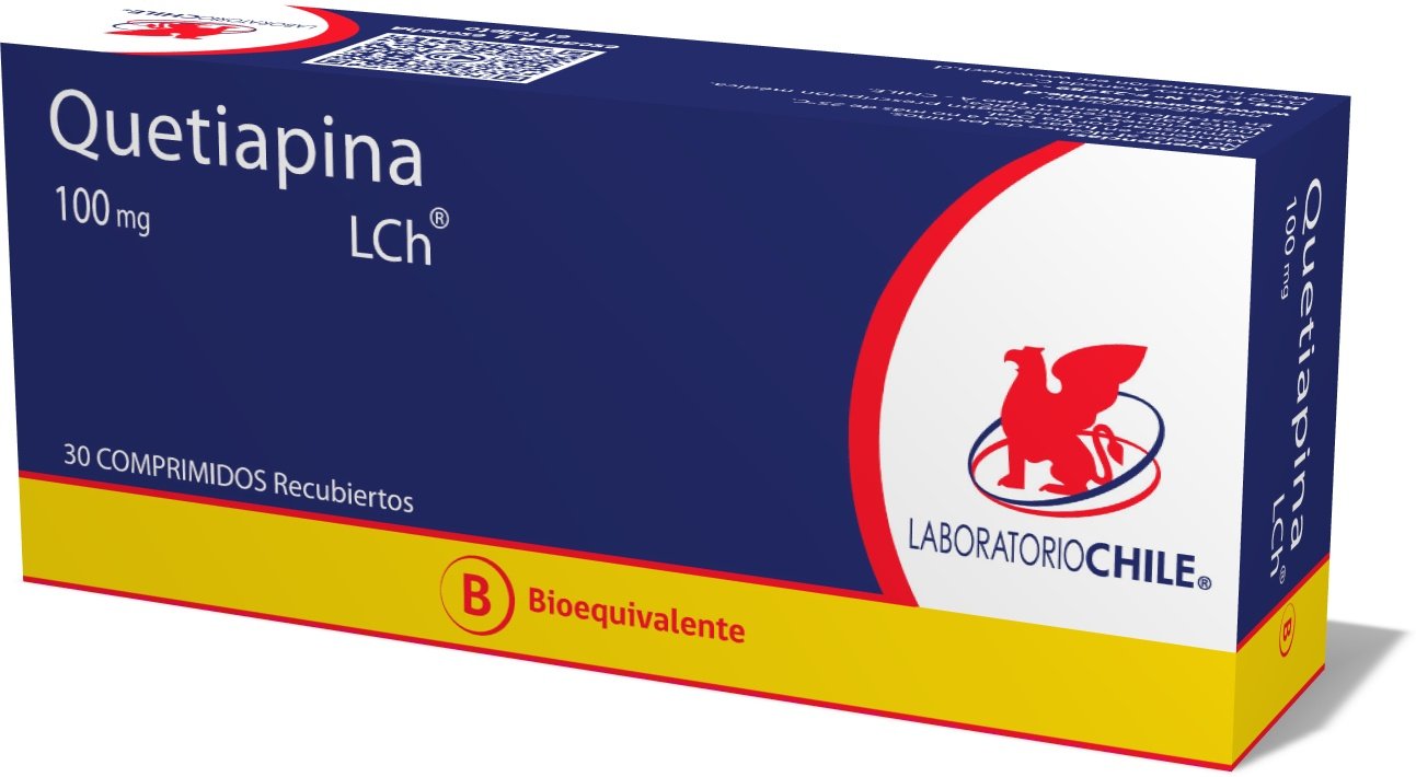 Quetiapina Comprimidos Recubiertos 100mg - Farmacias Curie