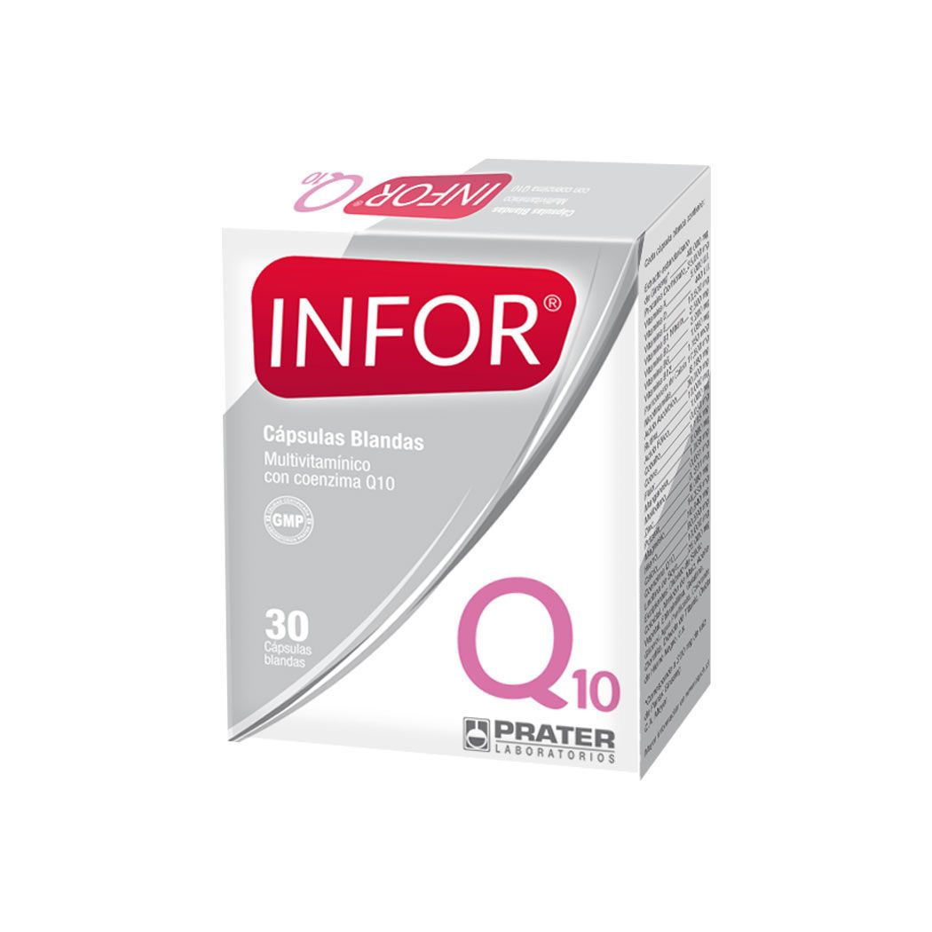 Infor Q10 Cápsulas - Farmacias Curie