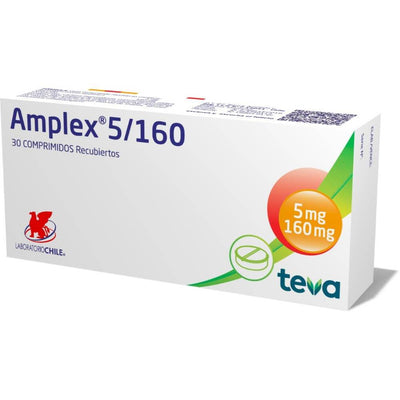 Amplex Comprimidos 5/160 - Farmacias Curie