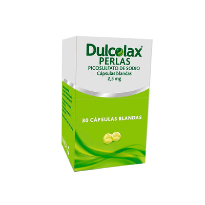 Dulcolax Perlas Cápsulas Blandas 2,5mg - Farmacias Curie
