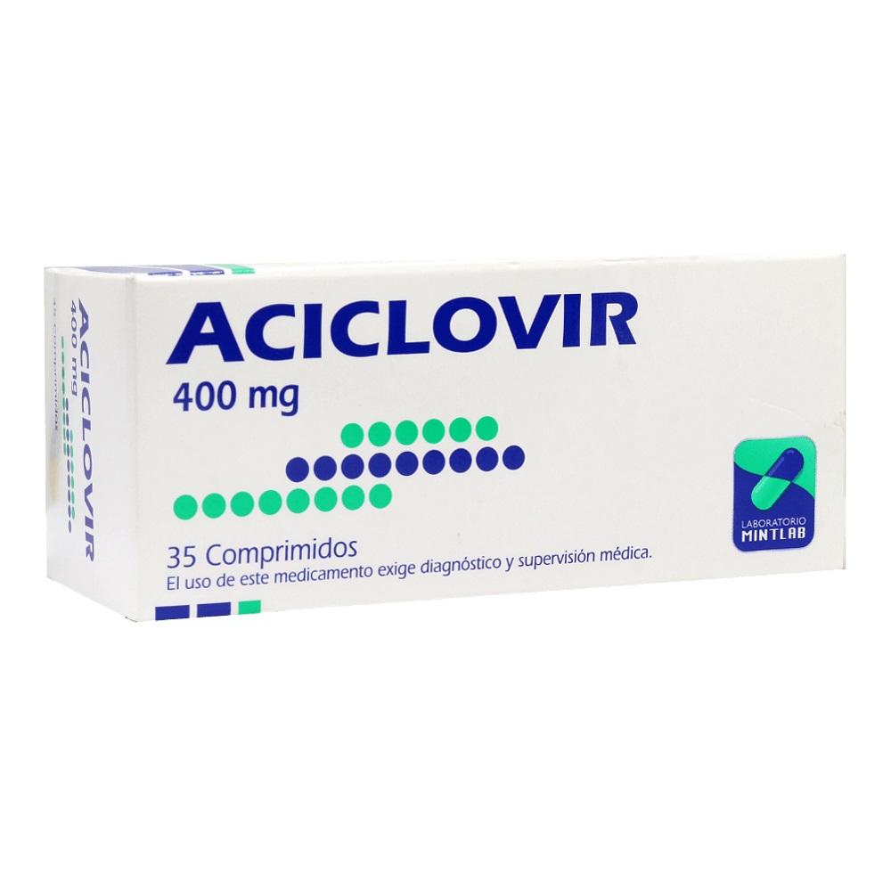 Aciclovir Comprimidos 400mg - Farmacias Curie