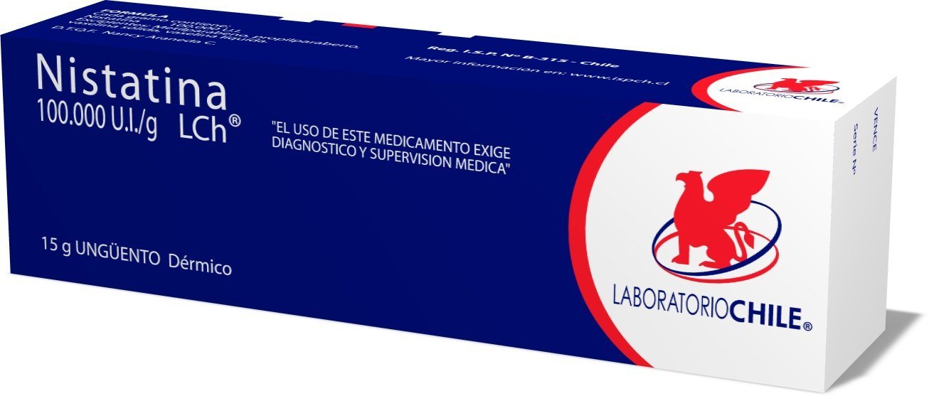 Nistatina Unguento Dérmico - 15g - Farmacias Curie