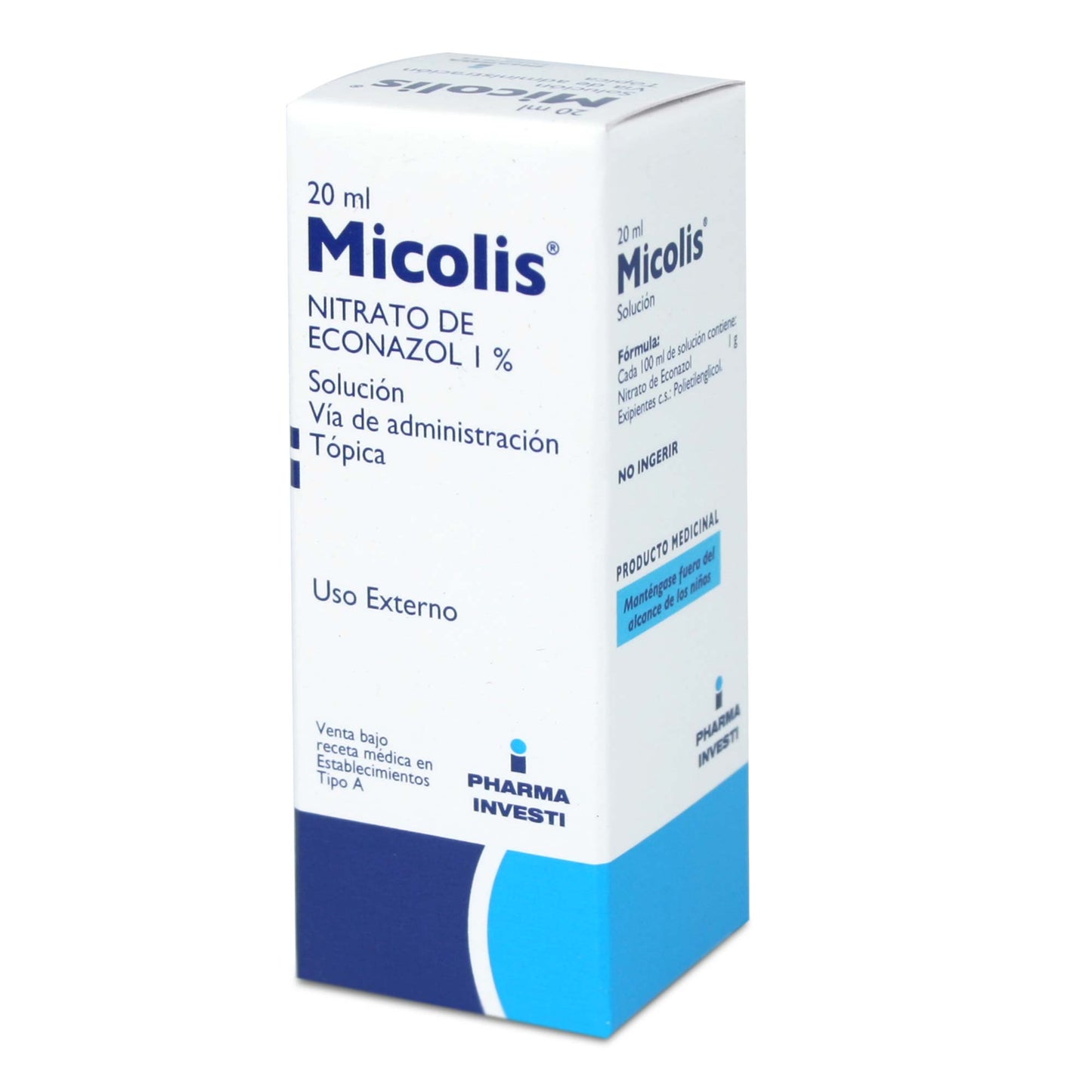 Micolis Solución Tópica 1% - Farmacias Curie