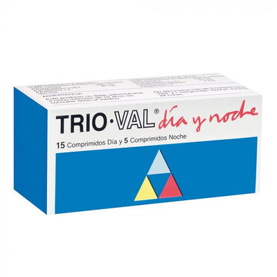 Trio-Val Día y Noche Comprimidos Recubiertos - Farmacias Curie