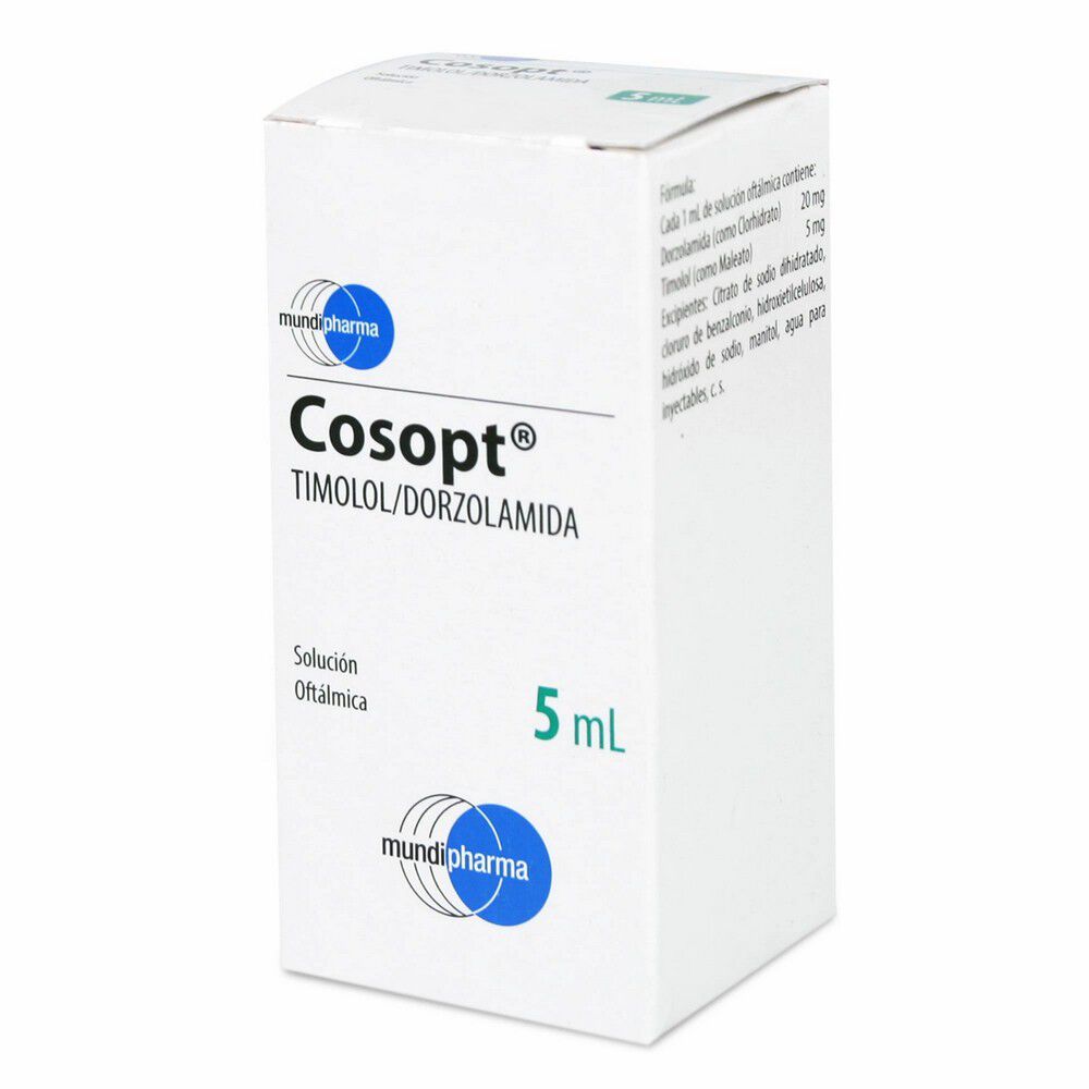 Cosopt Solución Oftálmica - Farmacias Curie
