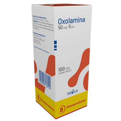 Oxolamina Jarabe Adulto - 100 mL - Farmacias Curie