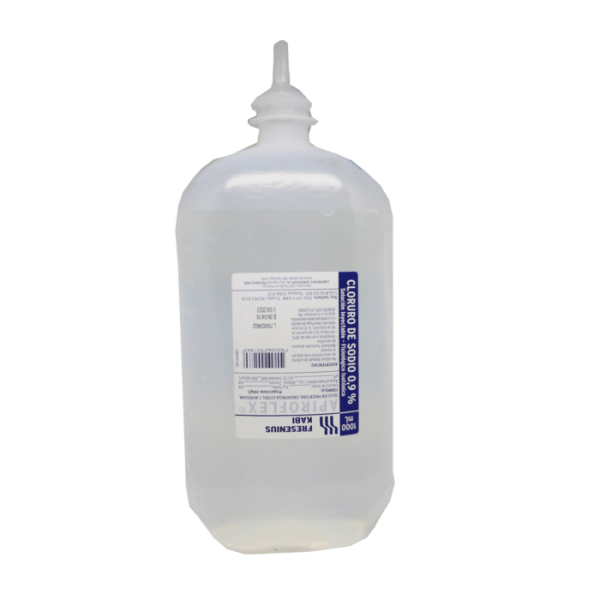 Cloruro de Sodio 0,9% - 1000 mL - Farmacias Curie