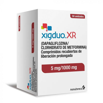 Xigduo XR Comprimidos 5/1000 - Farmacias Curie