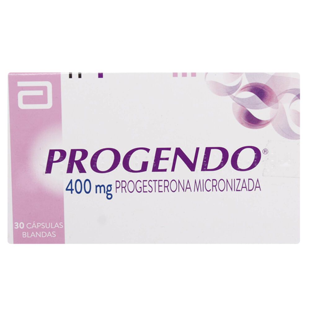 Progendo Cápsulas Blandas 400mg - Farmacias Curie