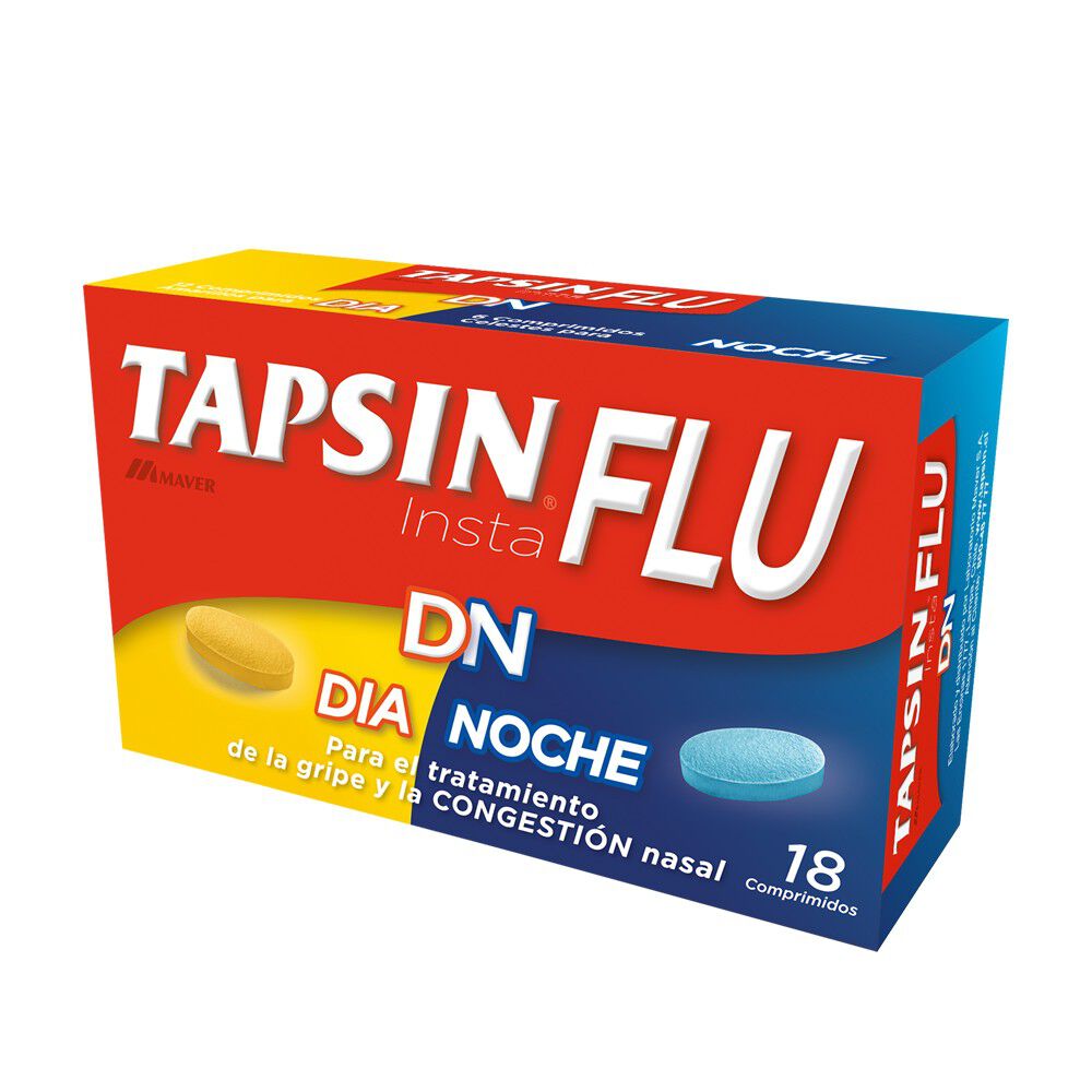 Tapsin InstaFlu DN Comprimidos - Farmacias Curie