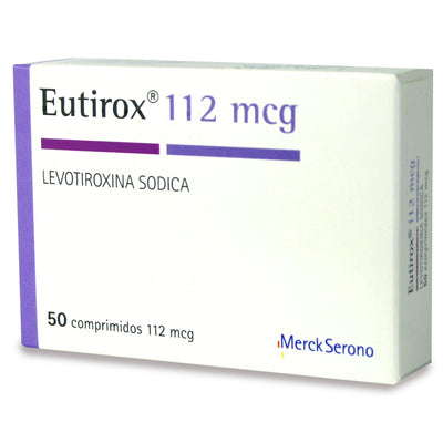 Eutirox 112mcg - 50 Comprimidos - Farmacias Curie