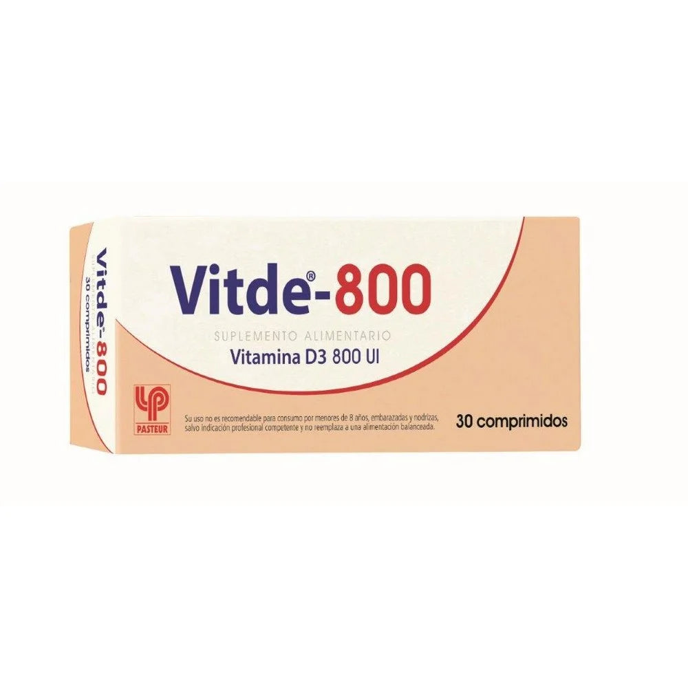 Vitde-800 - 30 Comprimidos