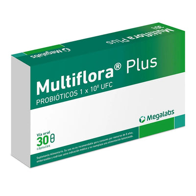 Multiflora Plus Cápsulas - 30 unidades - Farmacias Curie