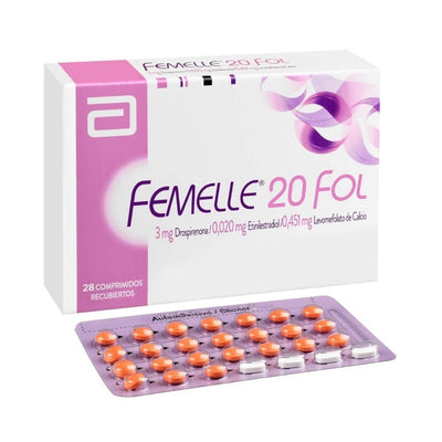 Femelle 20 Fol Comprimidos Recubiertos - Farmacias Curie