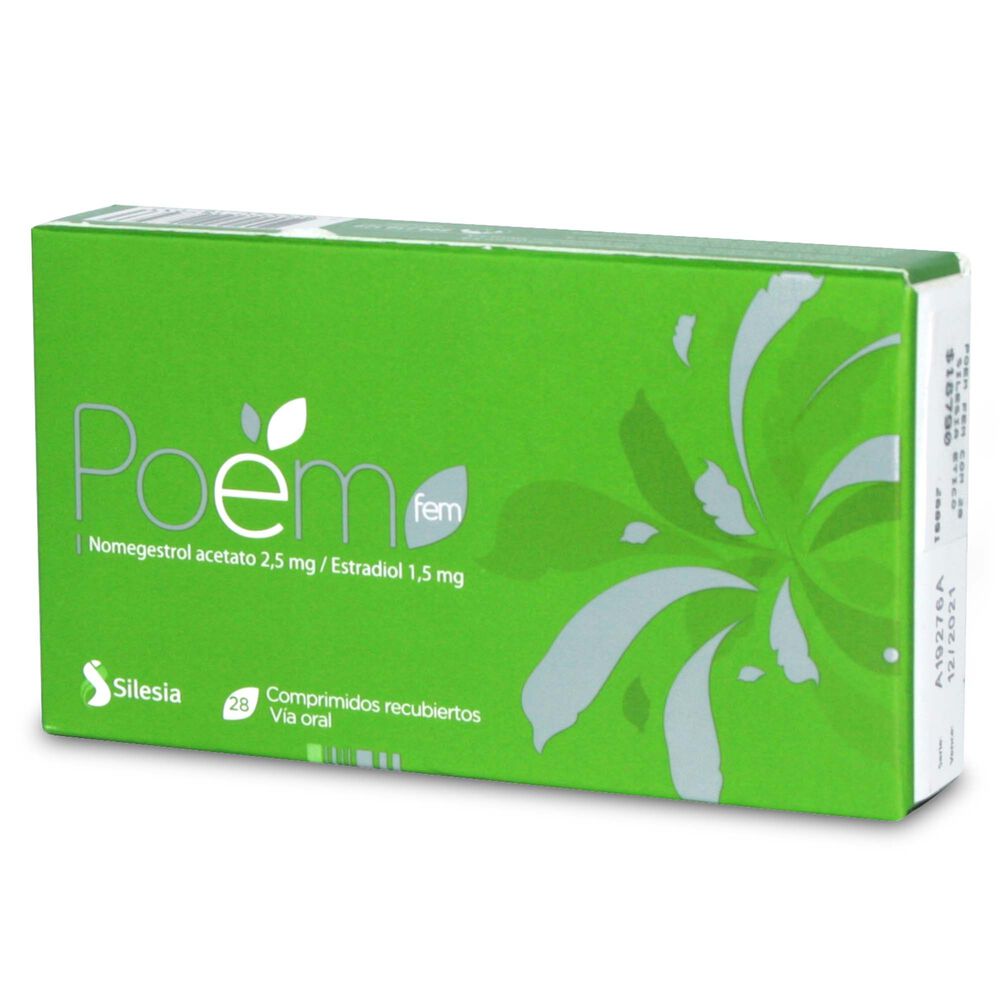 Poem Fem Comprimidos Recubiertos - Farmacias Curie