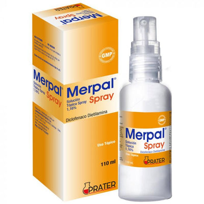 Merpal Solución Tópica Spray 1,16% - Farmacias Curie