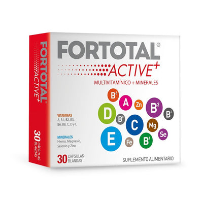 Fortotal Active Cápsulas Blandas - Farmacias Curie