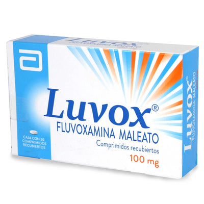 Luvox 100mg - 30 Comprimidos Recubiertos - Farmacias Curie