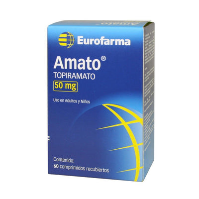 Amato 50mg -  60 Comprimidos Recubiertos - Farmacias Curie