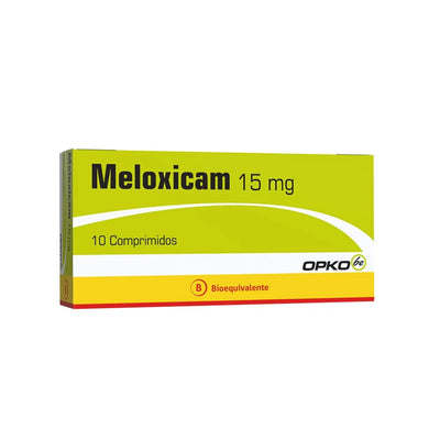 Meloxicam 15mg - 10 Comprimidos - Farmacias Curie