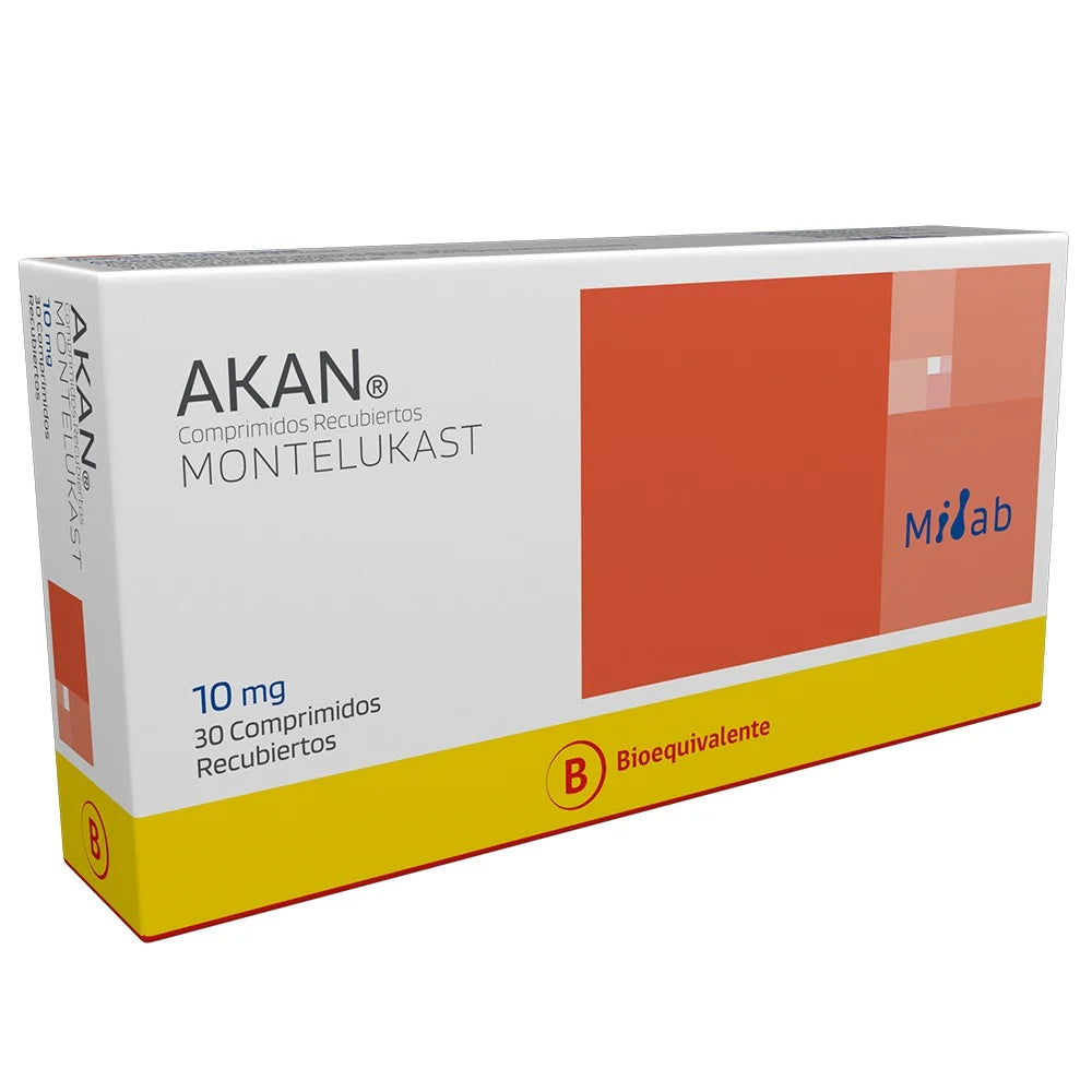 Akan 10mg - 30 Comprimidos Recubiertos - Farmacias Curie
