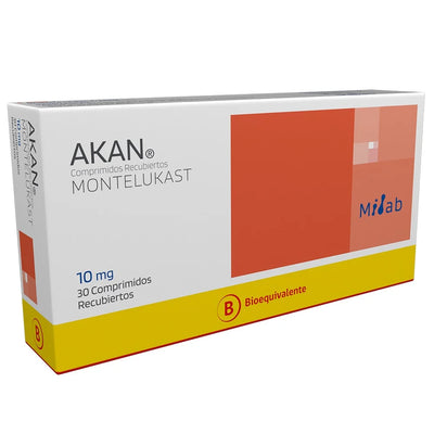 Akan 10mg - 30 Comprimidos Recubiertos - Farmacias Curie