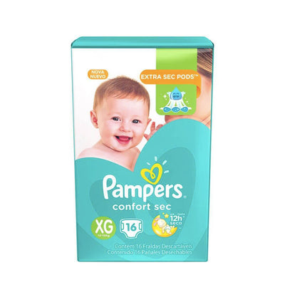 Pampers Pañal Confort Sec XG - Farmacias Curie