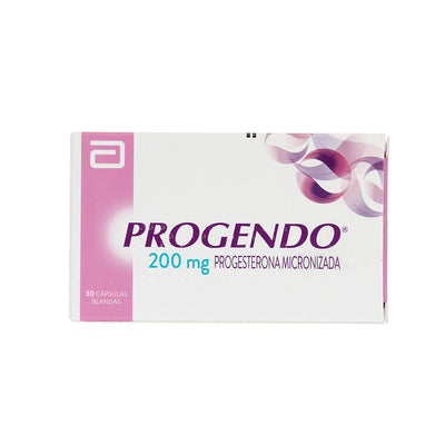 Progendo Cápsulas Blandas 200mg - Farmacias Curie
