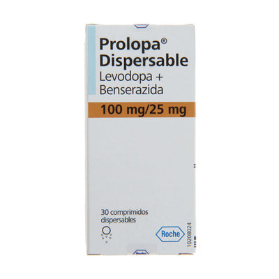 Prolopa Comprimidos Dispersables 100mg/25mg - Farmacias Curie