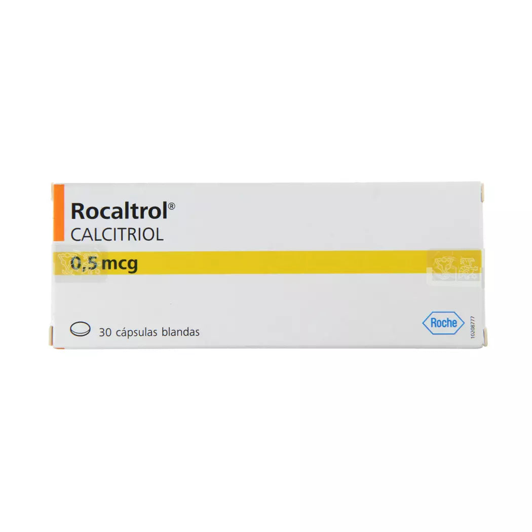 Rocaltrol 0,5 mcg - 30 Cápsulas Blandas