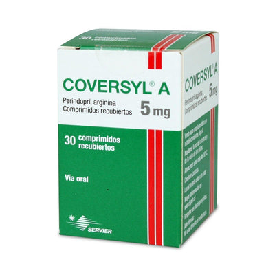 Coversyl Comprimidos Recubiertos 5mg - Farmacias Curie