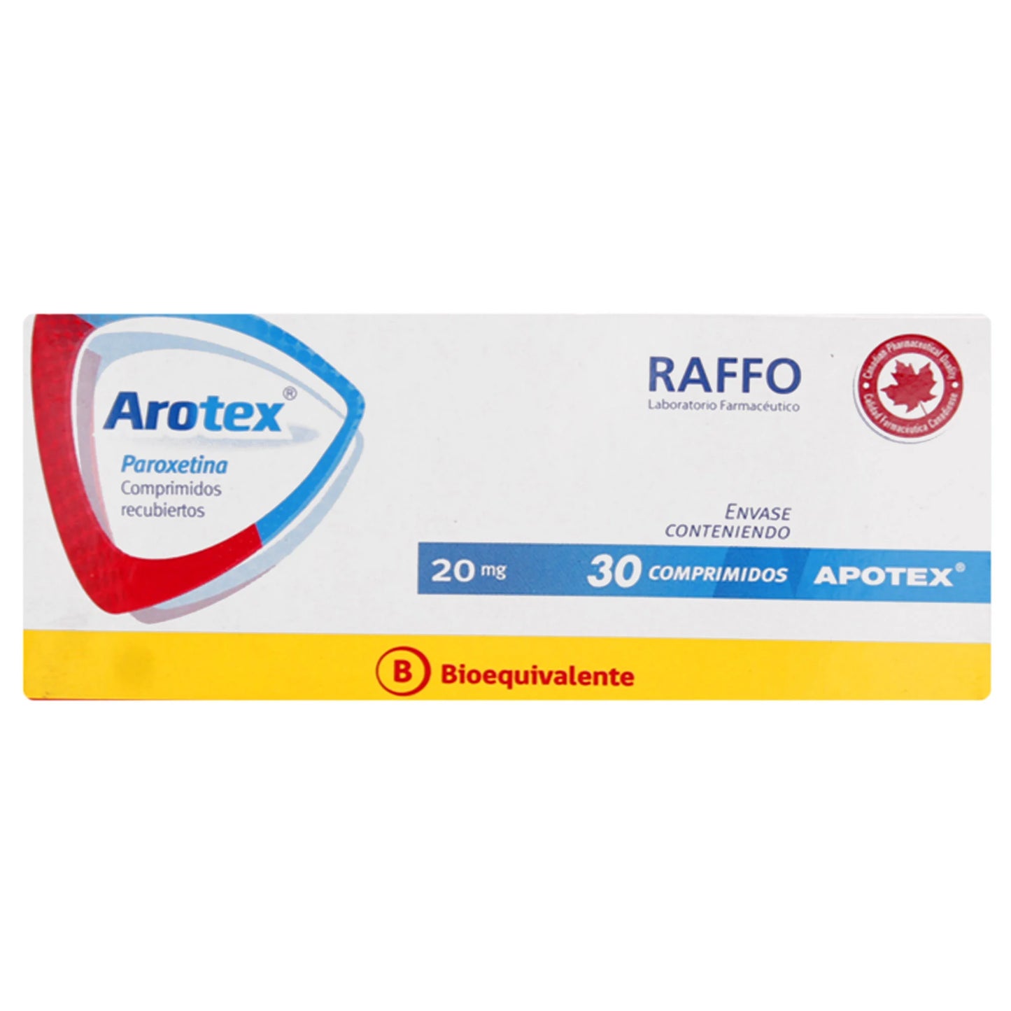 Arotex 20 mg Comprimidos Recubiertos - Farmacias Curie